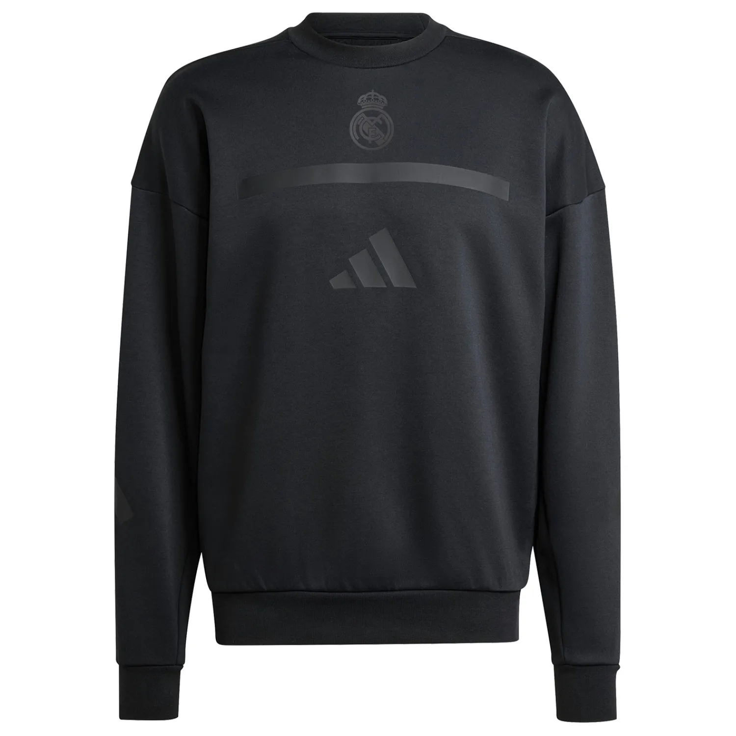 Hombre Adidas España, S.A.U Sudadera Hombre adidas Real Urban Negra