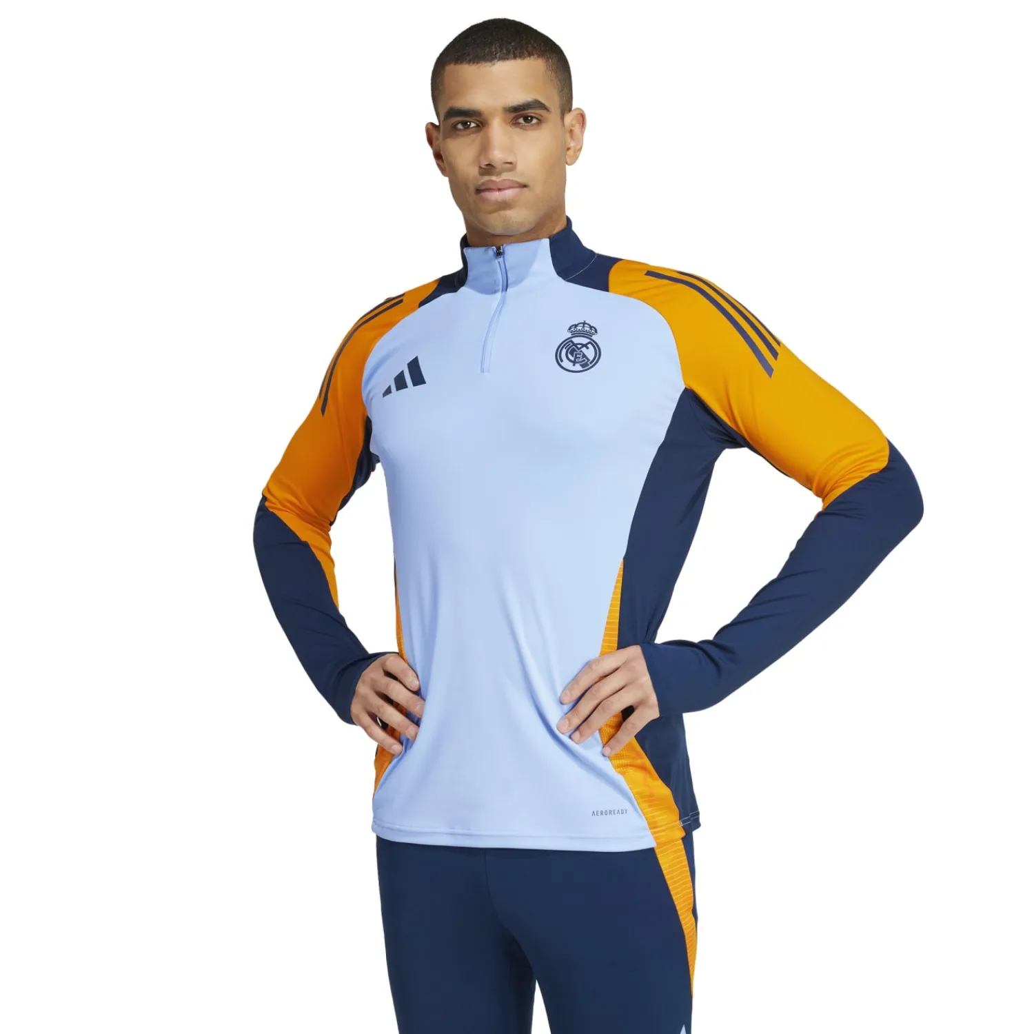 Hombre Adidas España, S.A.U Sudadera Hombre Entrenamiento Azul 24/25