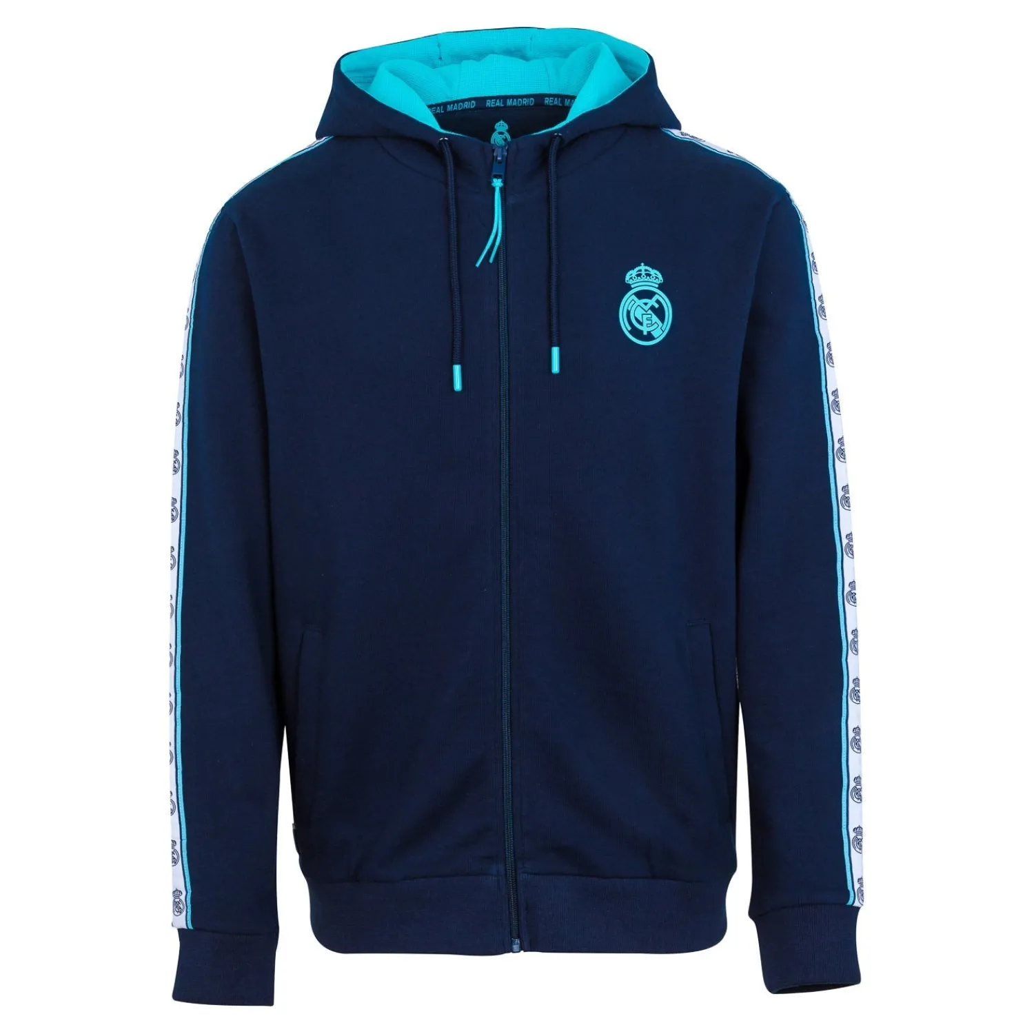 Hombre Foundry Sudadera Madrid Sky Hombre Cremallera Cinta Manga